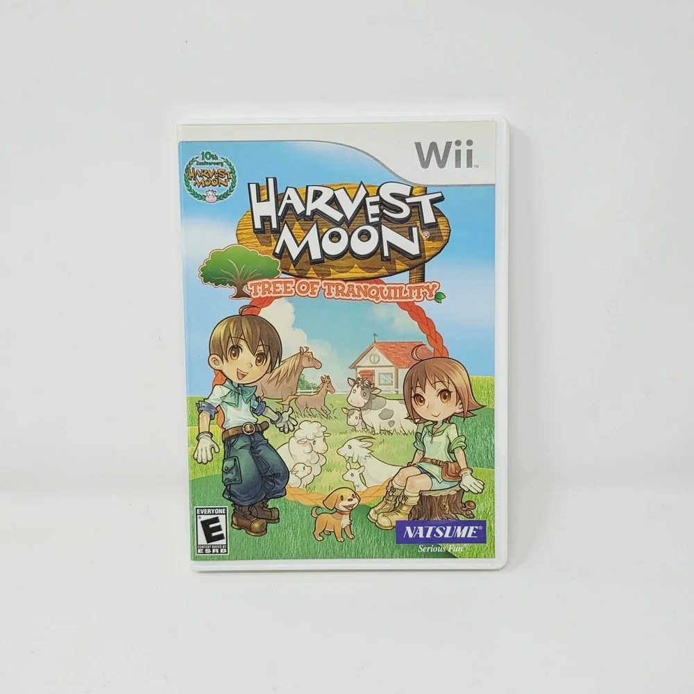 Harvest Moon Tree of Tranquility Nintendo Wii 2008 CIB Complete Natsume
